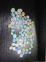 Full view of parcel showing quantity and variety of opals