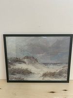 Framed print front view showing full artwork and frame