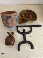 All four tiki items grouped