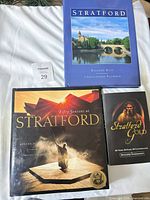 All three Stratford Festival books front covers visible