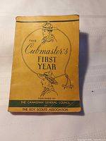 Front cover showing title, illustration and condition