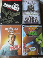 Group image of all four DVD cases