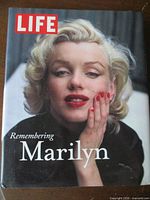 Front cover showing title and Marilyn Monroe portrait