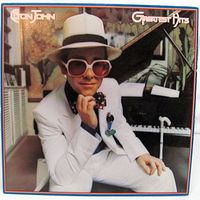Front cover showing Elton John artwork