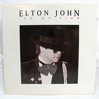 Front album cover Elton John Ice on Fire