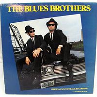 Front sleeve of The Blues Brothers soundtrack LP