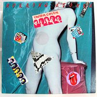 Front cover with stickers and album art