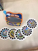 Viewer and five reels laid out