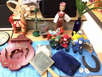 Overview of artifacts on tabletop