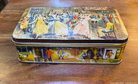 Top view showing full ballroom illustration and title wording