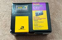 Retail box front showing Kodak Advantix C400 branding and specifications