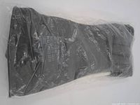 Front view of sealed gloves showing overall condition
