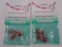Front view of two sealed packs showing components and branding