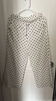Front view polka dot pants