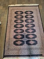 Full view of rug showing pattern and size