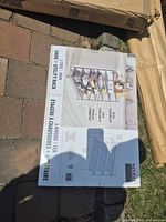Retail box top showing product image and branding