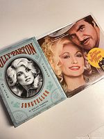 Front covers of book and LP sleeve