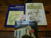 Front covers of all three books displayed