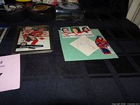 close-up of Scott Niedermayer card and cut-signature mount