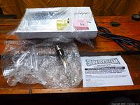 Grow light hood, bulb, manual, power cord in original packaging