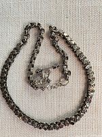 Full view of necklace arranged in circle