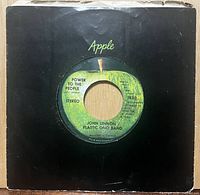 45rpm single in Apple sleeve front view