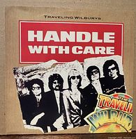 Front of picture sleeve with title and band image