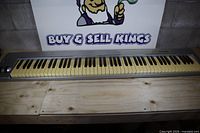 Full top view of 88-key M-Audio Keystation 88es keyboard