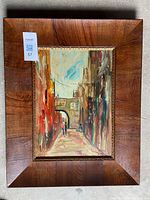Framed painting full view front