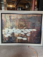 Front view of framed Tanya Kirouac painting