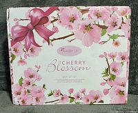 Front of Beautifier Life Cherry Blossom bath gift set box