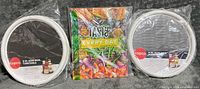 Two Copco turntables and Tasty party pack in original packaging