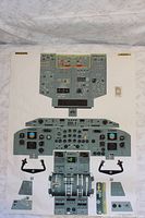 CRJ200 cockpit poster full view