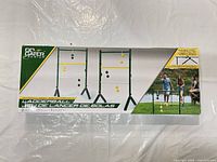 Front of boxed Go Gater Professional Series ladderball set showing product image and contents