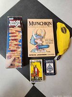 Group shot of all five game items