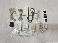 All 11 power accessories laid out