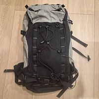 Front view showing color, shock cord, daisy chains, top hood
