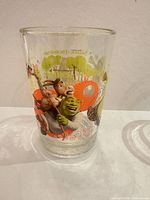 Front view showing Shrek and Donkey graphics