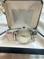 Watch in presentation box, overall view