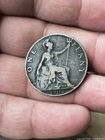 Reverse showing Britannia and date 1902