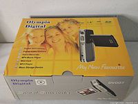 Retail box top showing brand, model and feature list