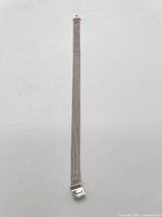 Full view of bracelet laid flat