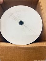 Single thermal paper roll inside carton