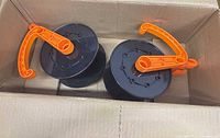 Two Gallagher porta reels in cardboard box