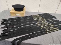 Cap on box with all 16 tallies laid out