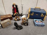 Group shot showing all items arranged on surface