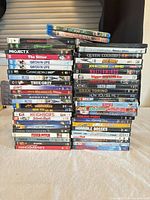 Full view of both media stacks
