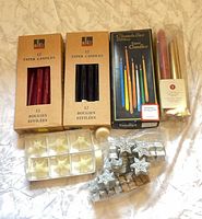 Group shot of all candle items