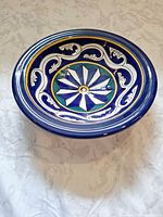 top view showing full geometric design and colors