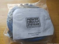Front of sealed bag showing Power Systems logo and product name